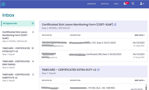 Informed K12 Inbox
