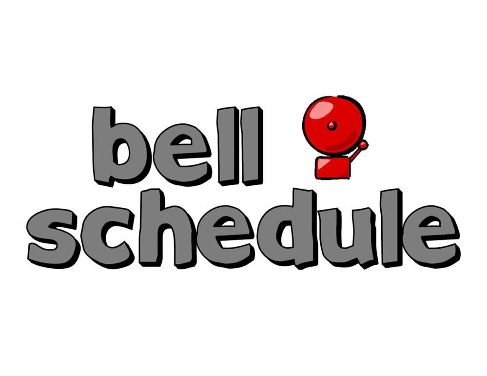  Bell Schedule