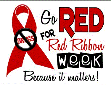 RED RIBBON WEEK 10/8-11/1 