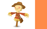 November image - scarecrow