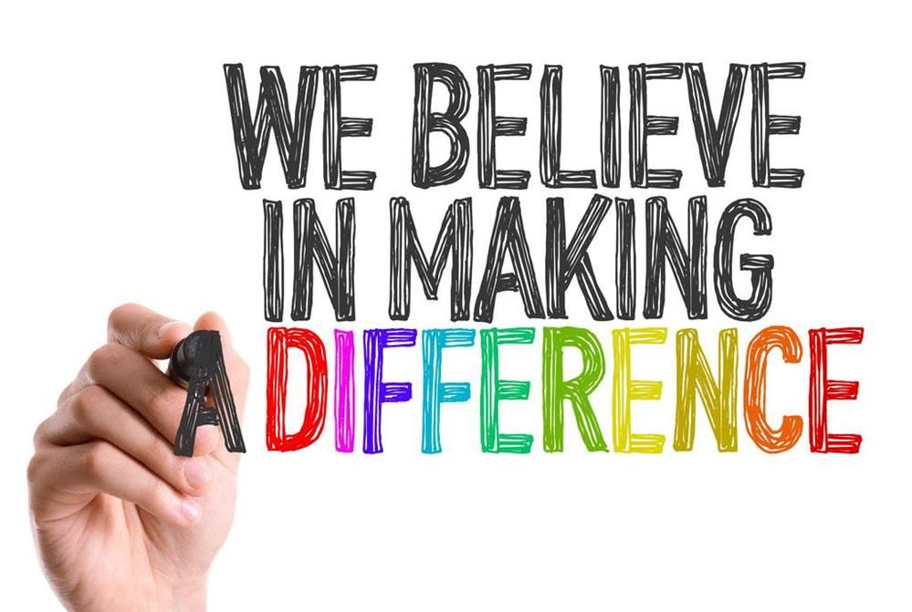 "We believe in making a difference"